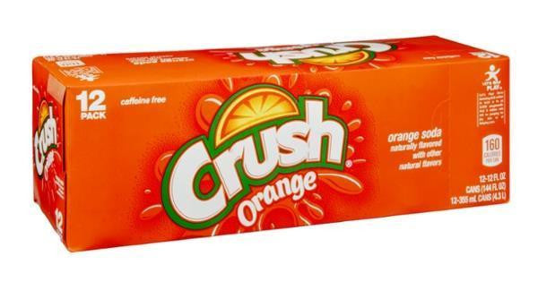 CRUSH ORANGE KING CANS 12PK/473ML