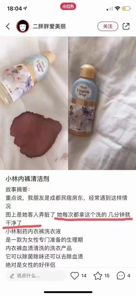 Kobayashi Pharmaceutical Panty Cleanser *2 bottles