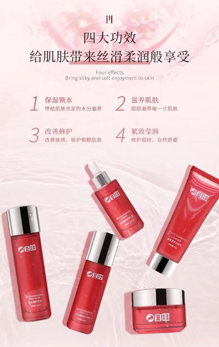 Nutrient-rich Pomegranate Revitalizing & Hydrating Set
