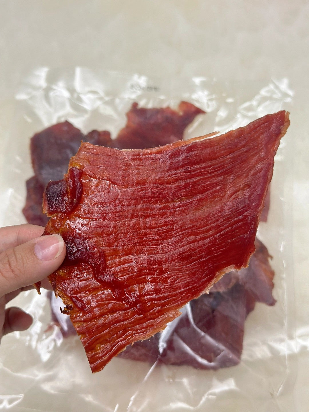 七甲社潮汕原切大刀猪后腿猪肉脯