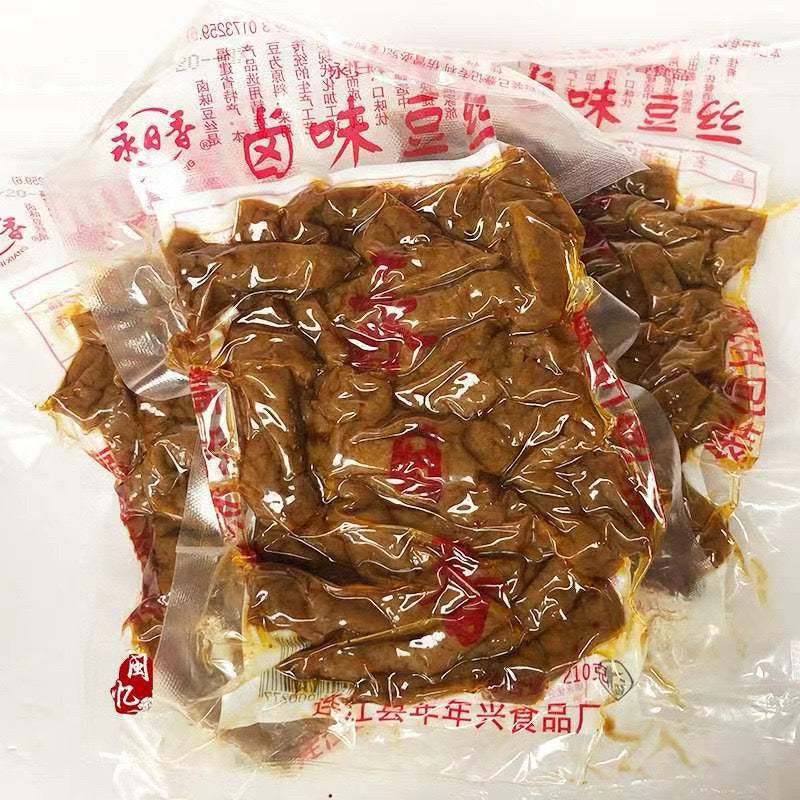 永日香卤味豆丝 190g｜福建特产 微甜卤香百搭