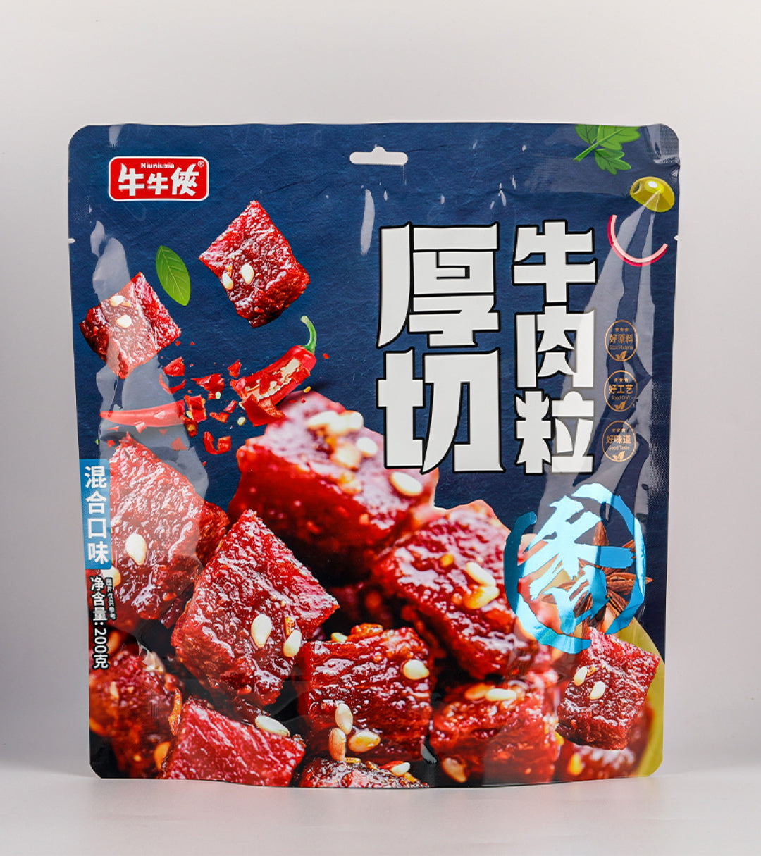 牛牛侠牛肉粒 200g/包