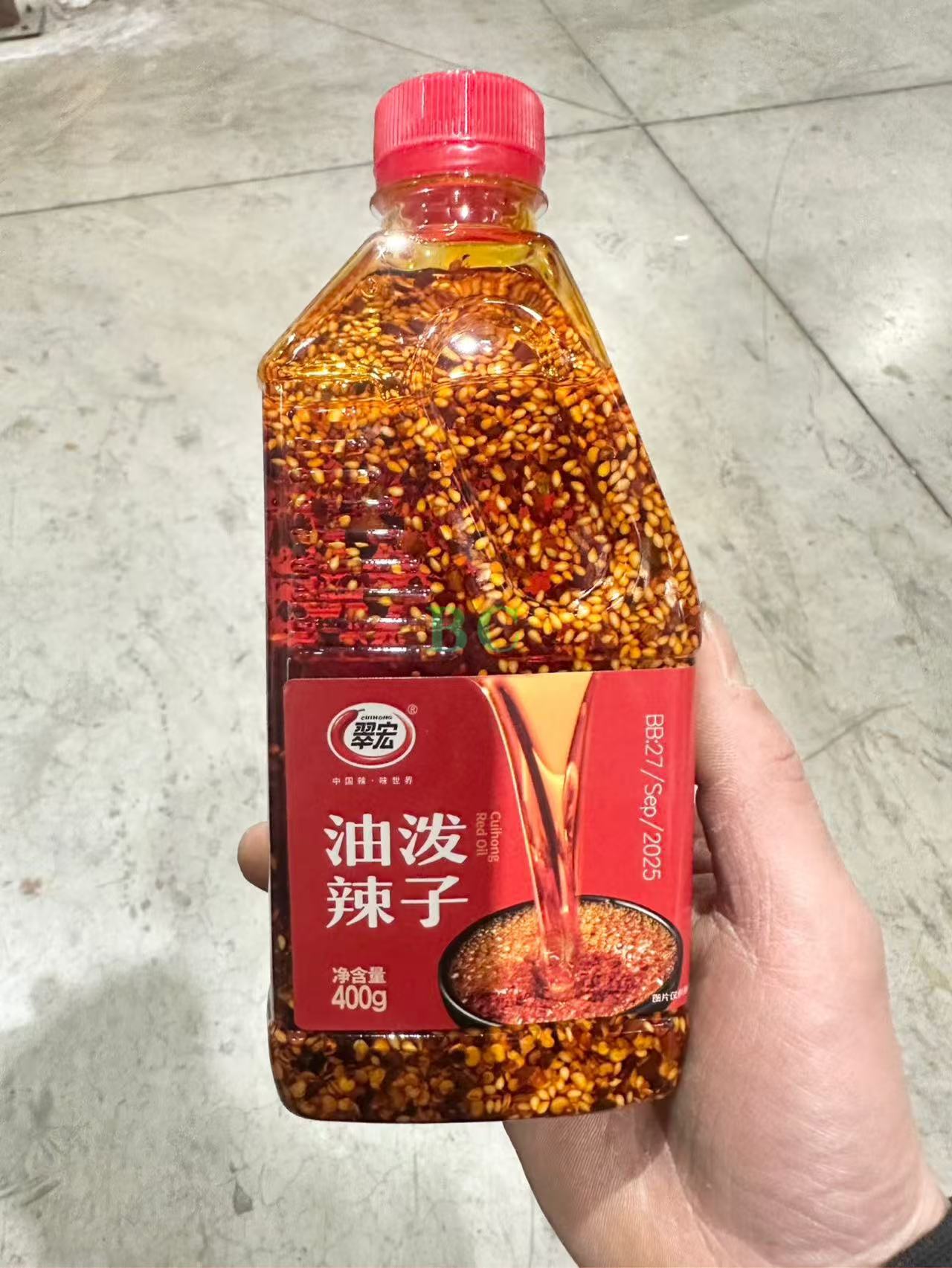 Cui Hong Oil Chili Noodles 400g