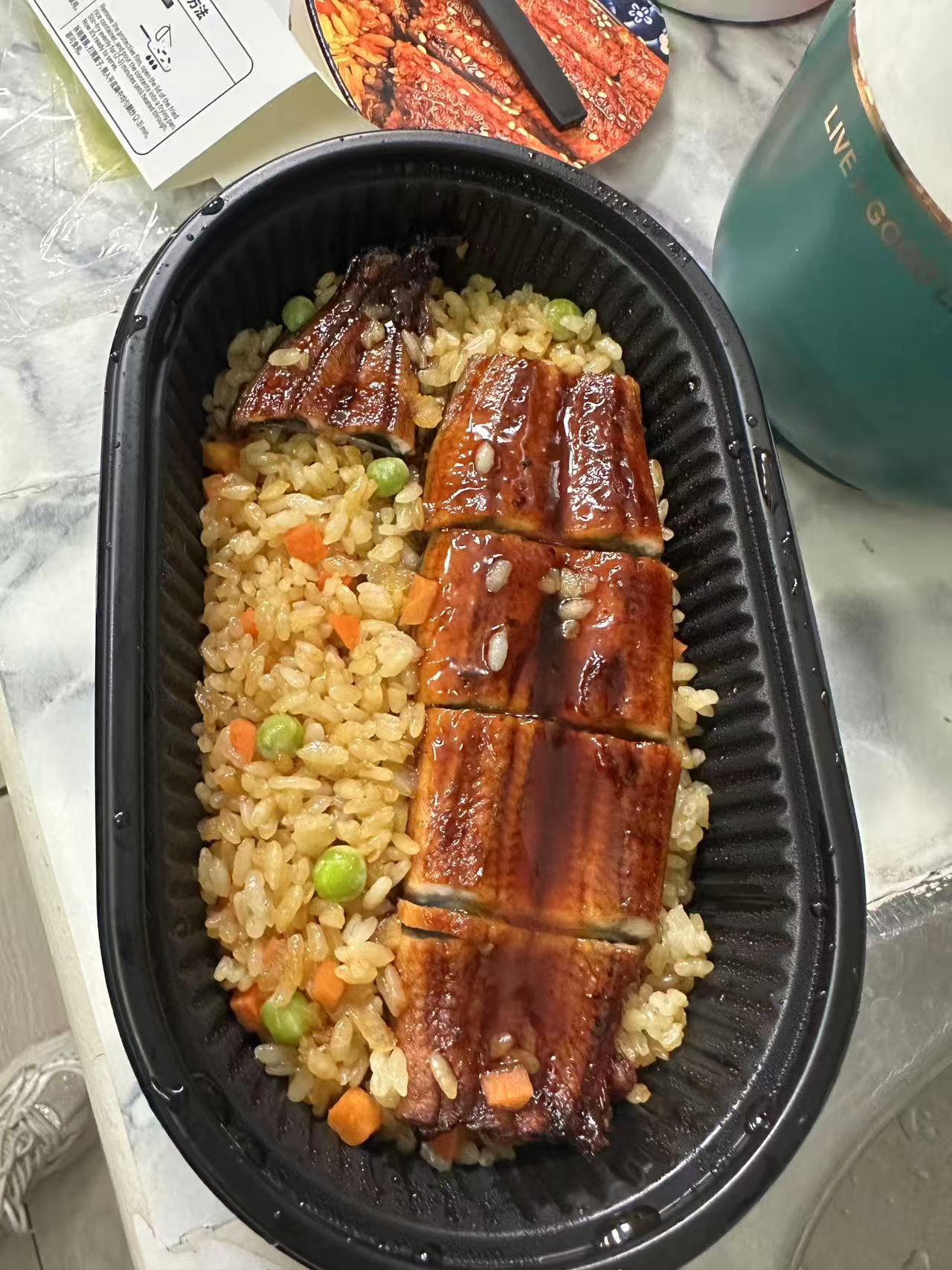 SUNVEN 大块鳗鱼炒饭