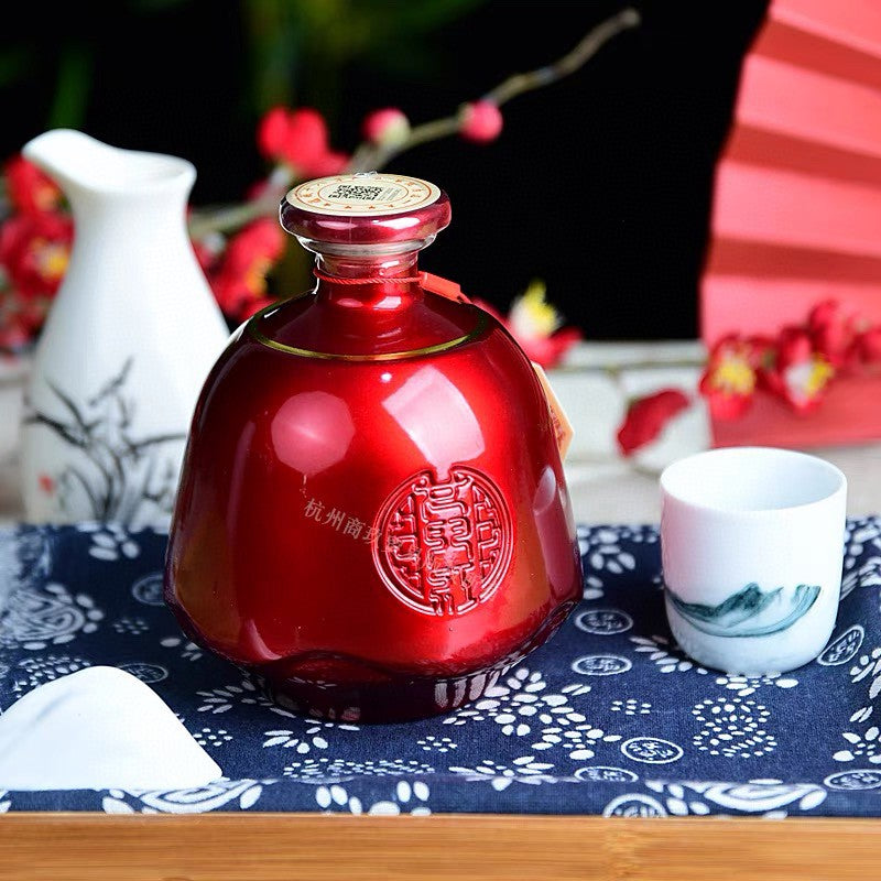 Shaoxing Nü'erhong Classic Yellow Wine 500ml One Bottle