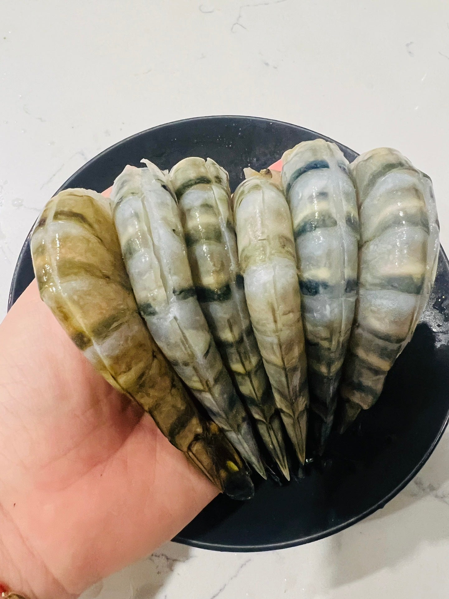 Top Brand Triple Crown Butterfly Tiger Prawns