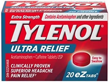 Tylenol Ultra Relief Headache & Migraine 20 Caplets
