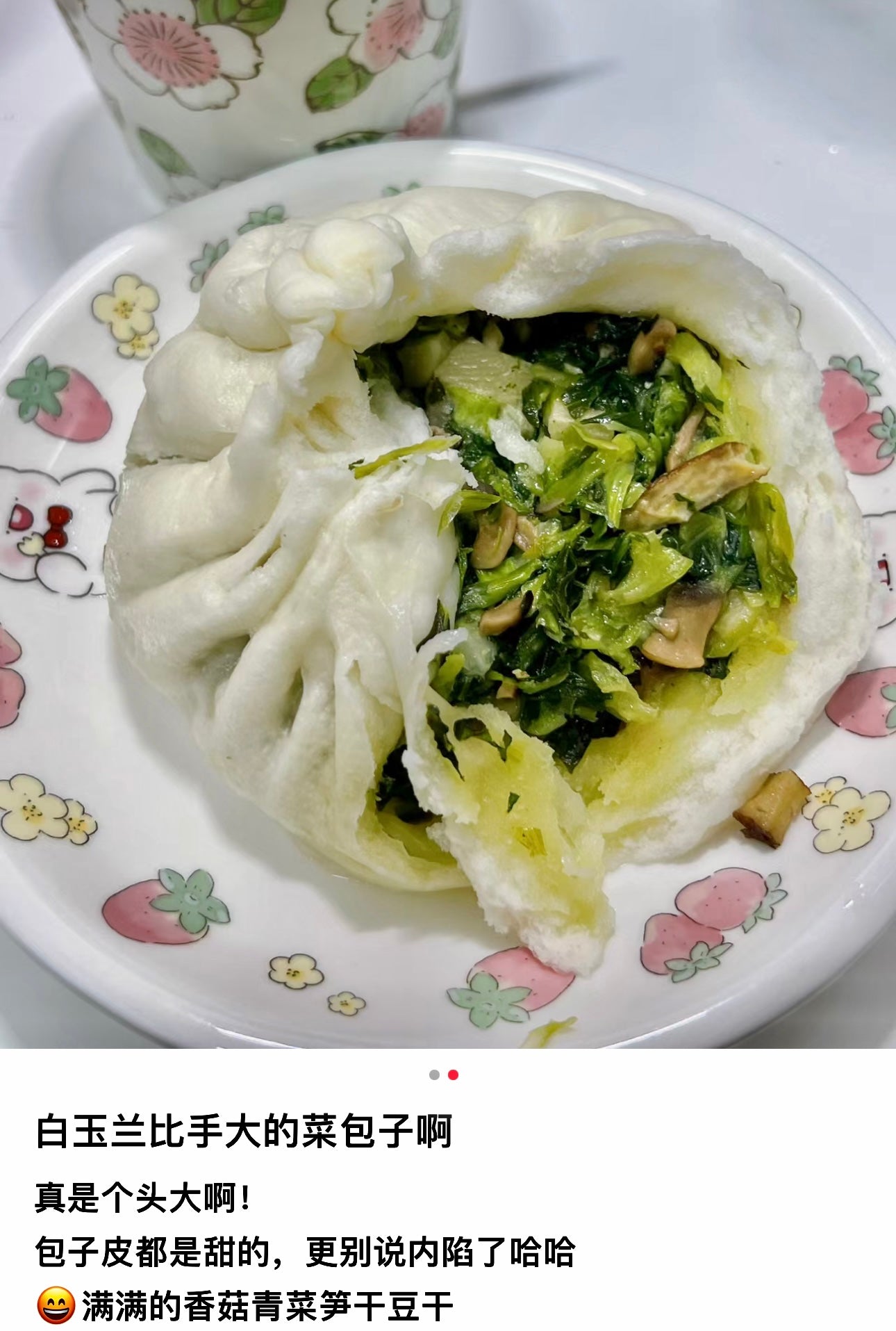 White Orchid Mushroom & Vegetable Buns 6 pcs/pack
