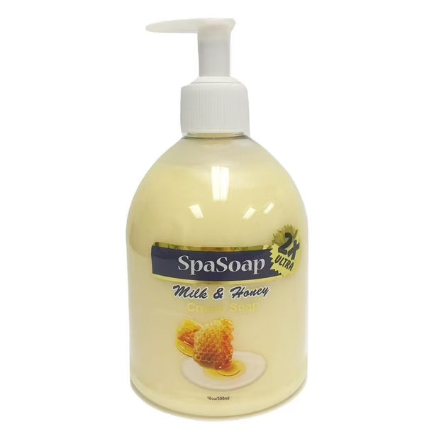 Spa Soap Milk and Honey Cream Soap/Liquid soap洗手液 473ml 16 oz