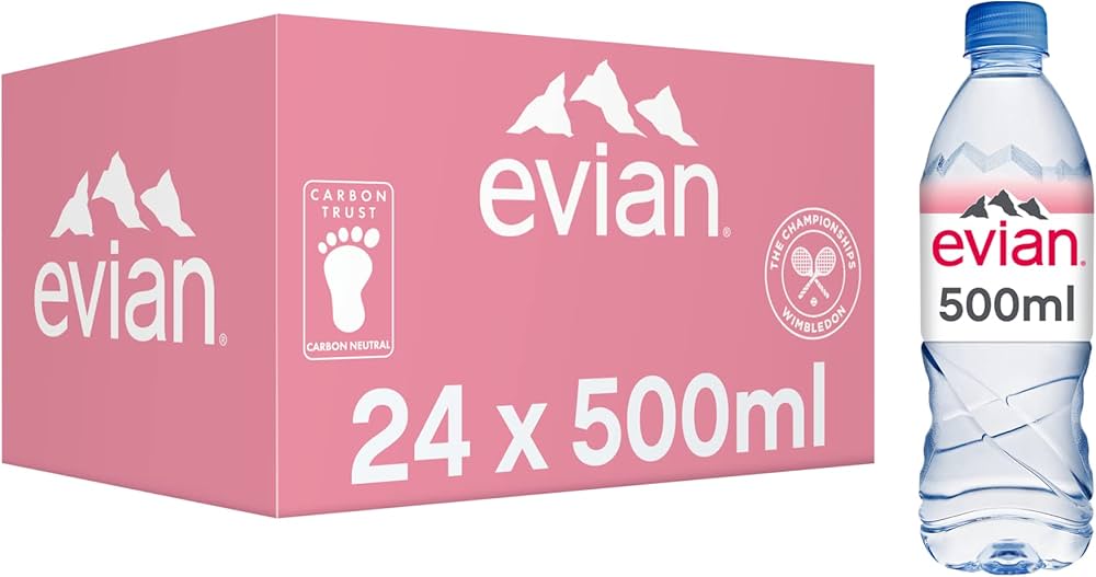 🛒批发自取-Evian Water 24*500ml