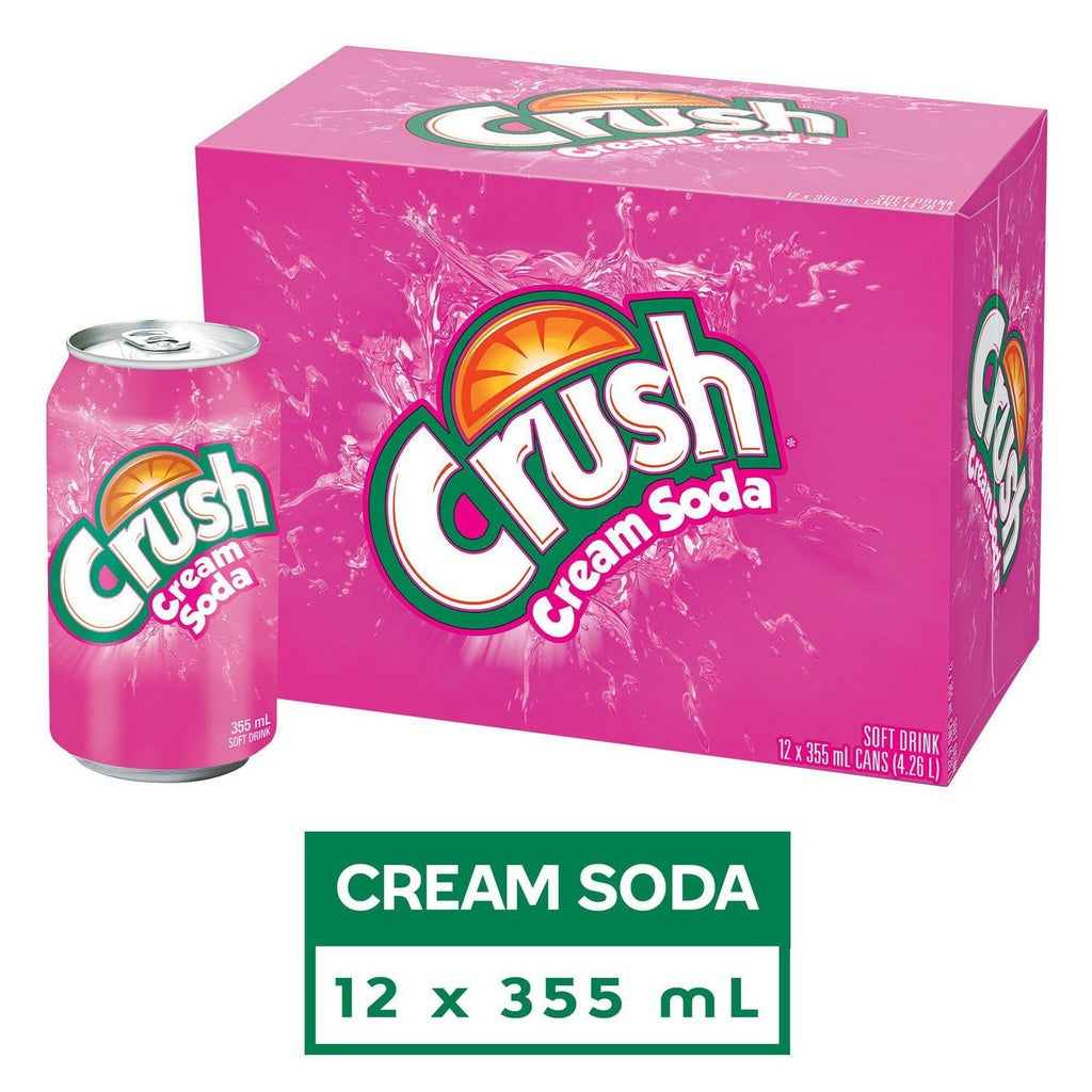 CRUSH CREAM SODA 12CT/355ML）