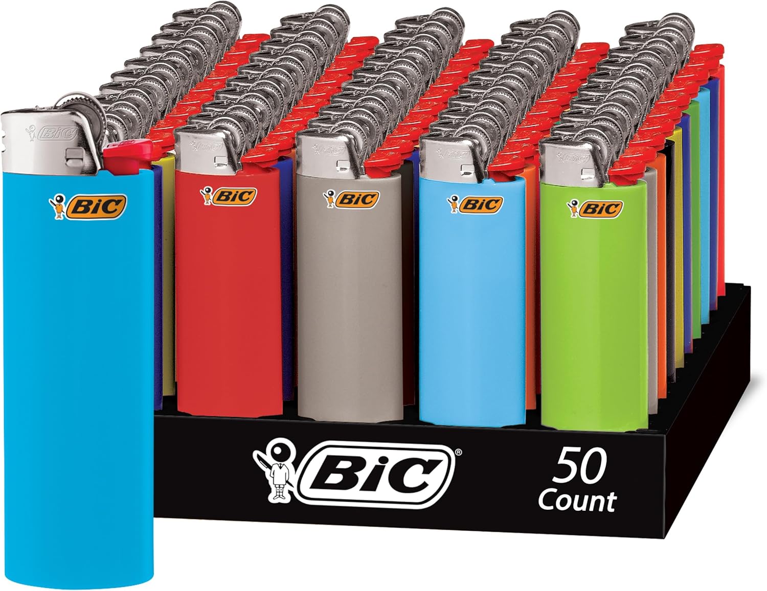 BIC Pocket Lighters Classic 50Pcs