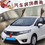 Christmas Car Reindeer Antler Decorations 2 Pcs/Pair