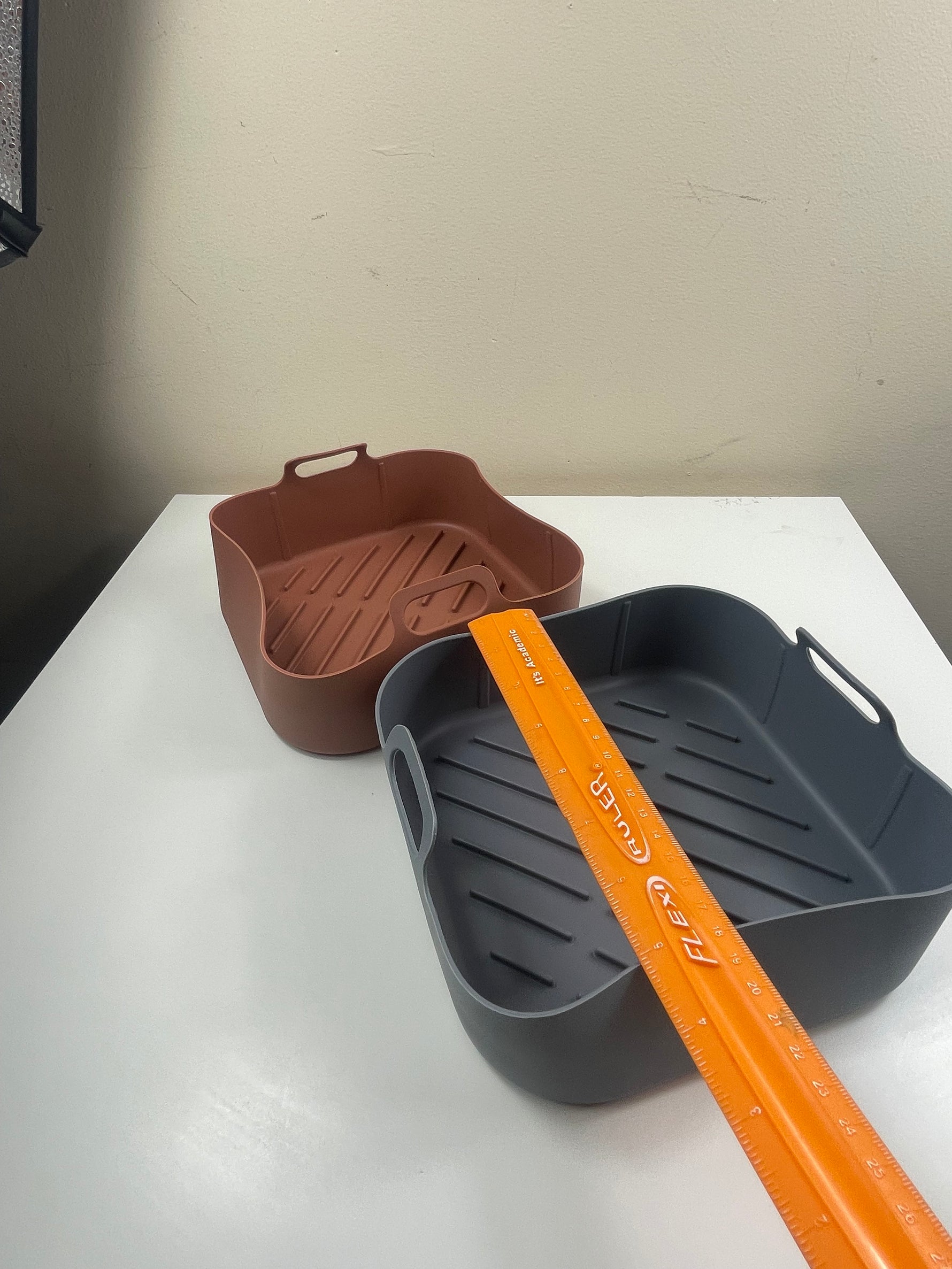 Air Fryer Silicone Mats x 2 (Thick Food-Grade Silicone Material)