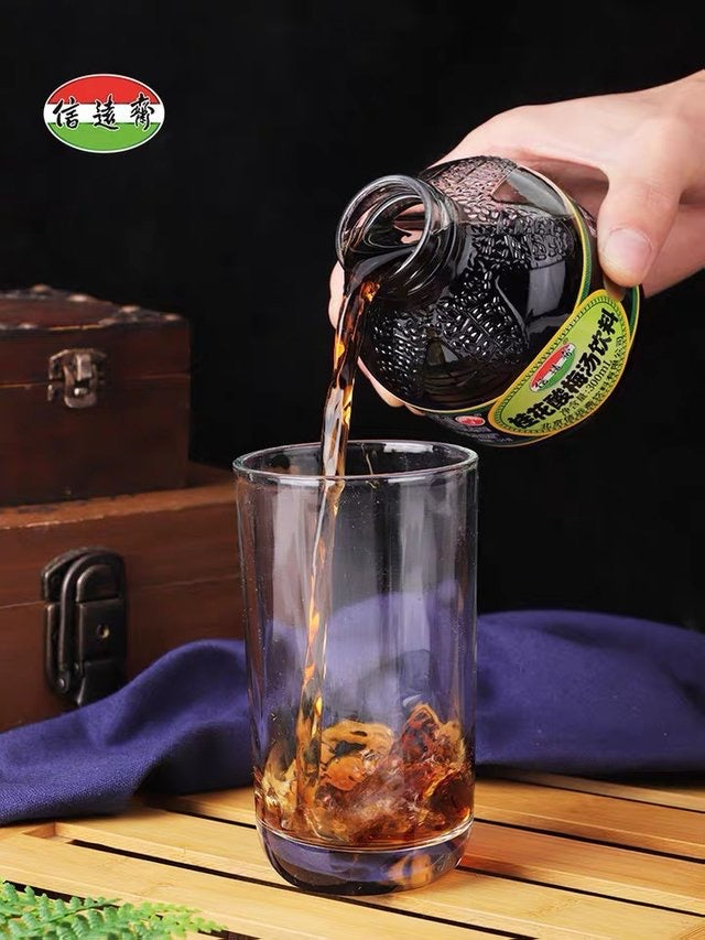 Old Beijing Xinyuanzhai Osmanthus Plum Juice 12 bottles/case (Pick-up only)