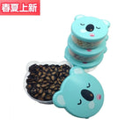 Cartoon Dessert Sealed Lunch Box 4-Piece Set