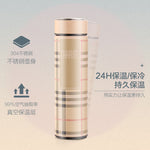 Plaid Business Insulated Tea Infuser Bottle 650ml