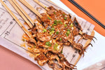 BBQ Grilled Squid Skewers, 420g per pack