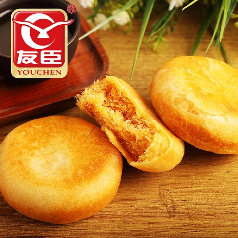 Youchen Pork Floss Cakes, 70 pieces per box