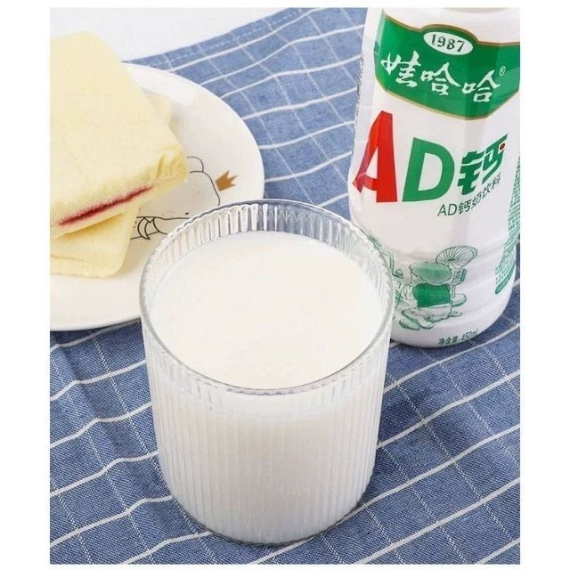 娃哈哈AD钙奶瓶一箱220ml*24瓶