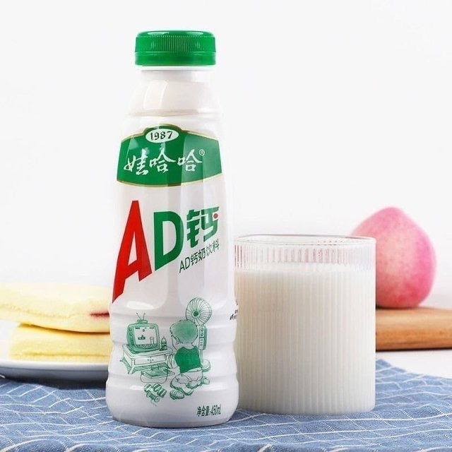 娃哈哈AD钙奶瓶一箱220ml*24瓶