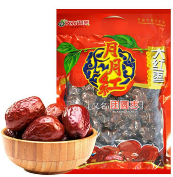 月月红团圆圆枣 680g | 山西大红枣 补气养血