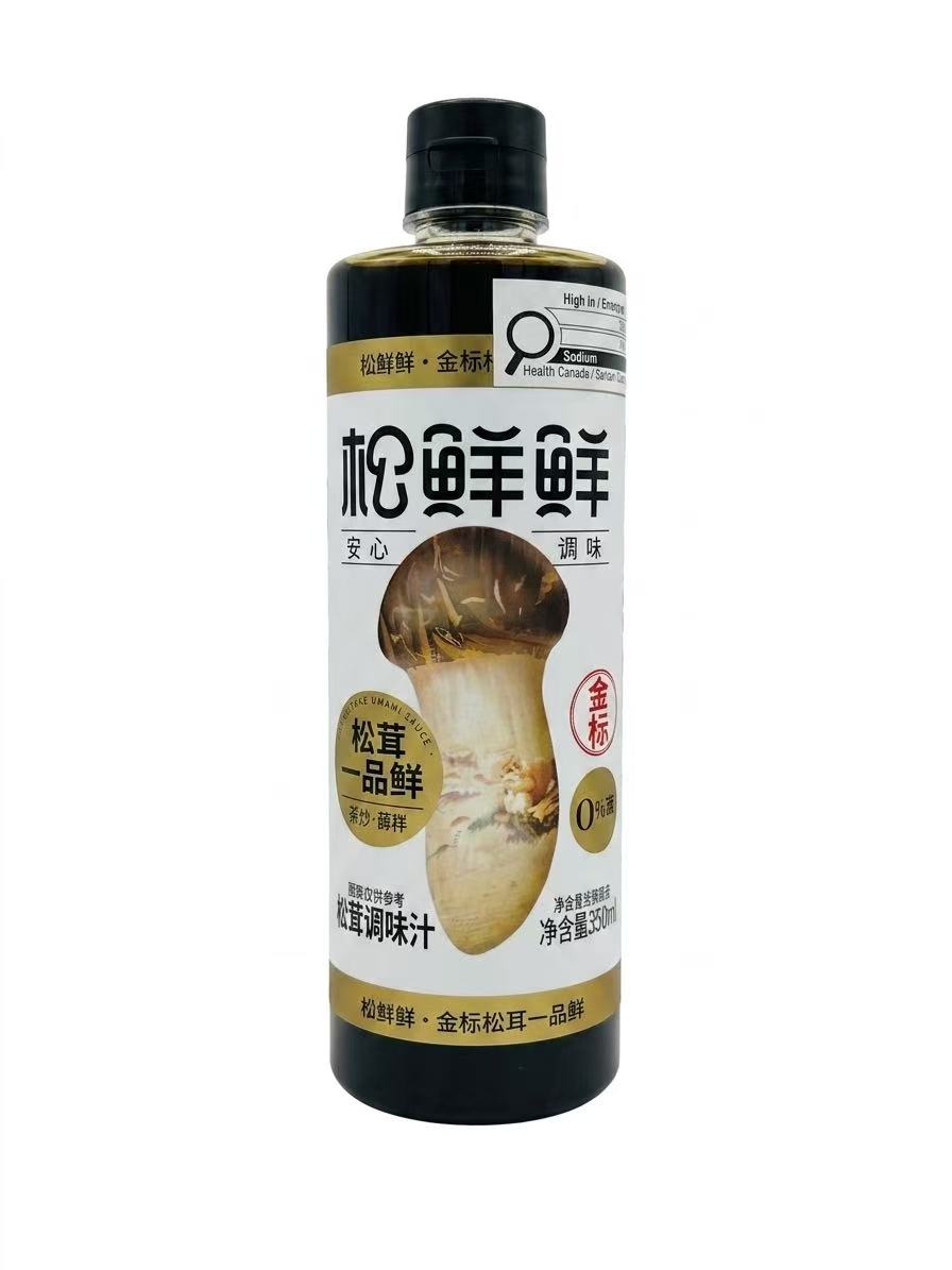 松鲜鲜松茸调味汁 580g 提鲜增香