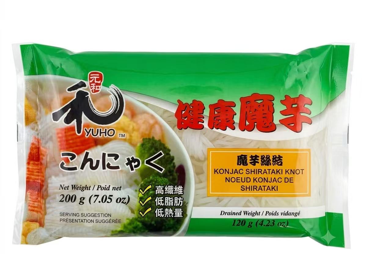 Yuho 元和健康魔芋丝结 120g 低卡高纤维 减脂首选