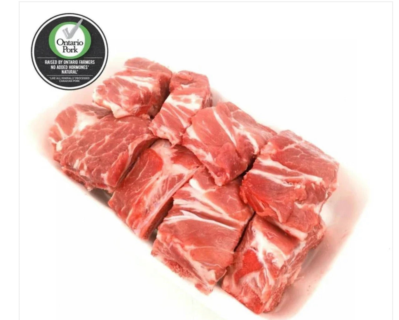 全自然多肉猪颈骨 5磅/袋