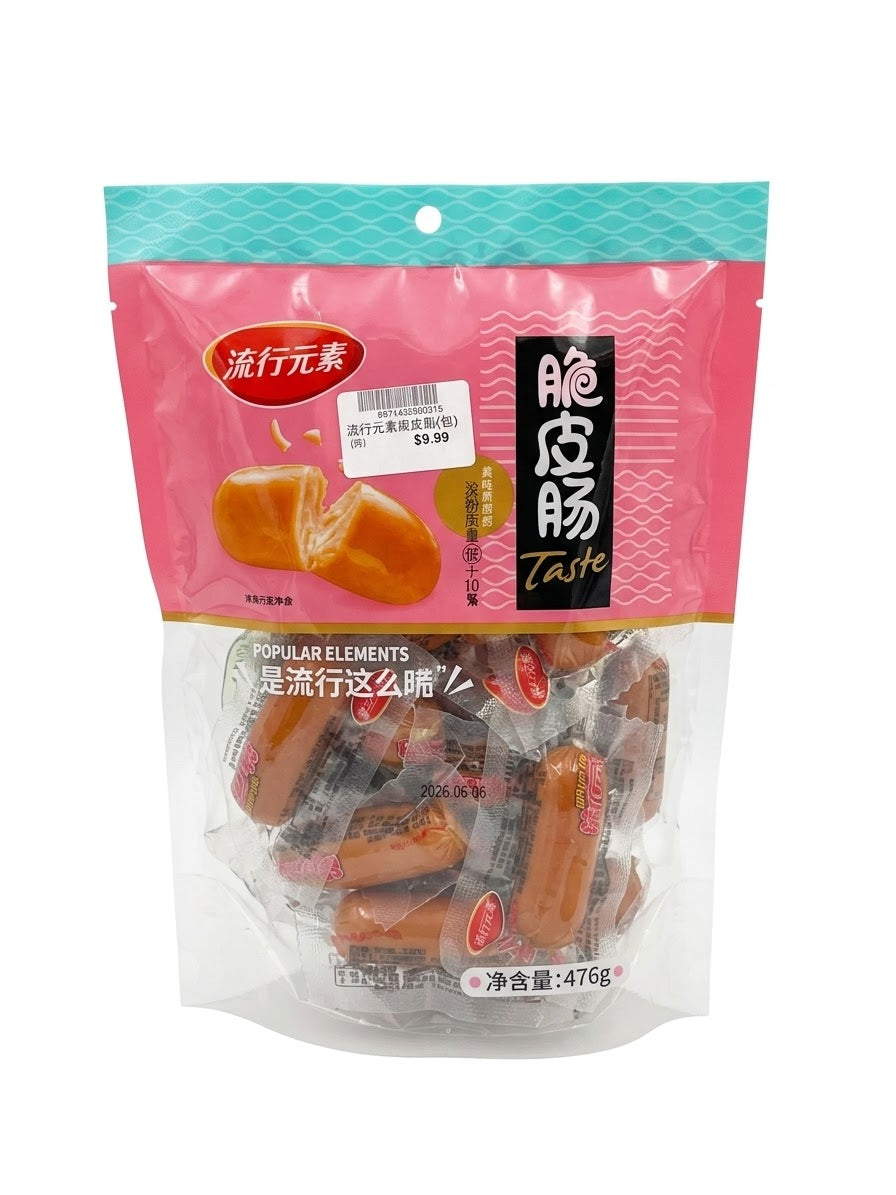 流行元素脆皮肠476g