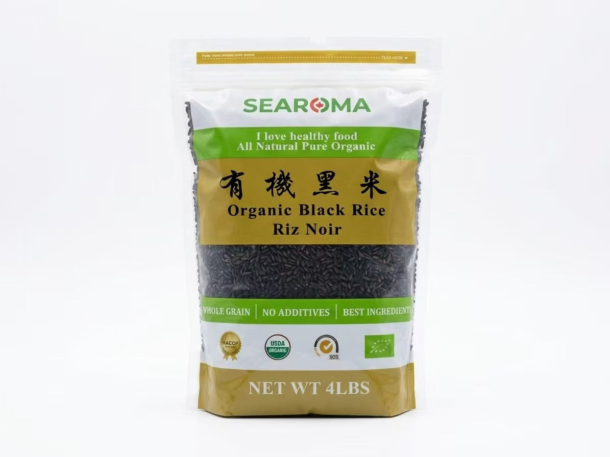 SEAROMA有机黑米 4LB