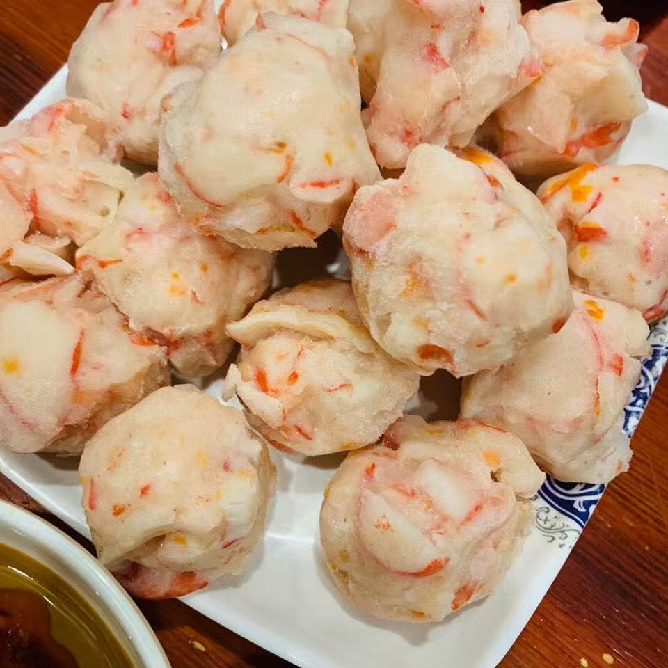 EB仿龙虾球500g｜鱼籽海鲜丸