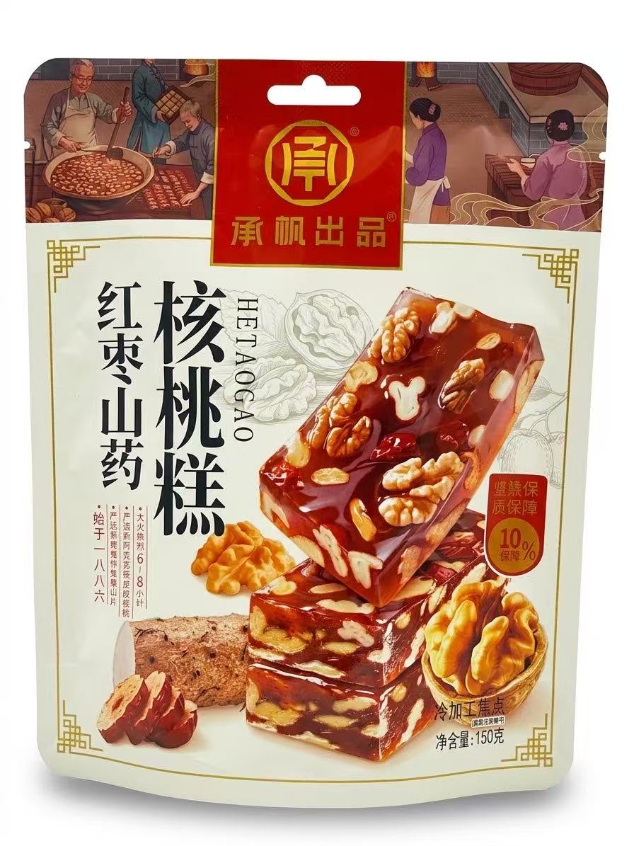 承枫红枣山药核桃糕 150g｜软糯香甜