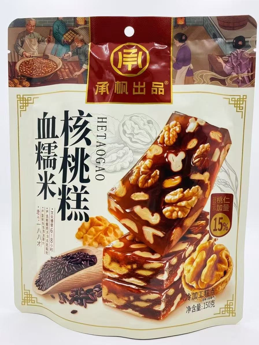 承枫血糯米核桃糕 150g｜软糯香脆
