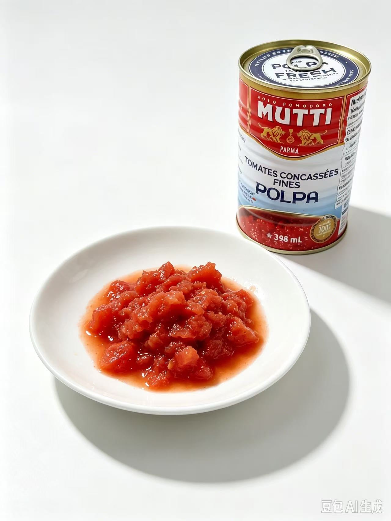 慕蒂MUTTI碎番茄罐头398mL｜意大利进口