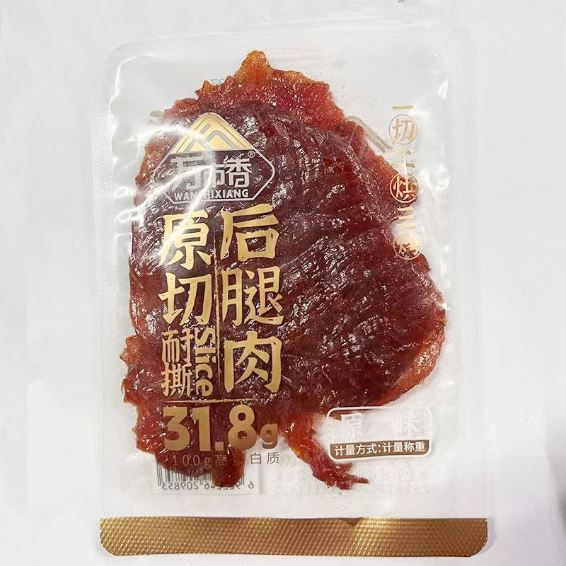 万市香原切肉脯 32g｜休闲肉食