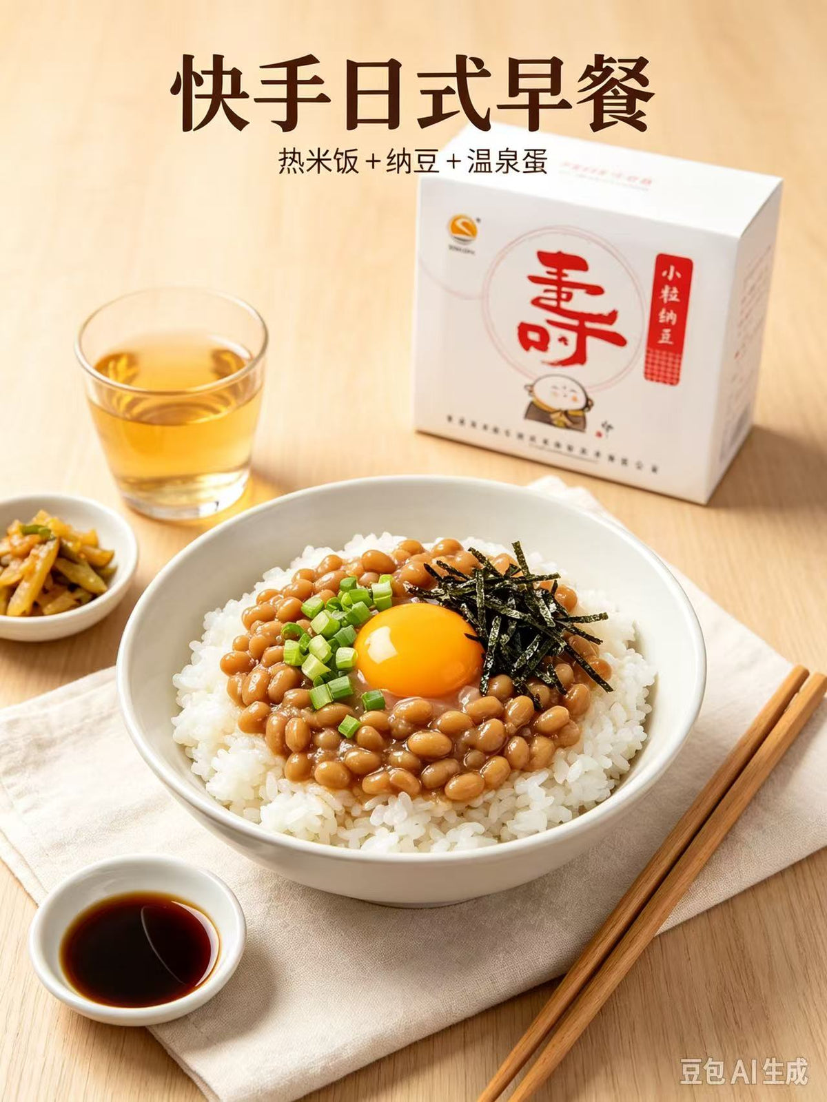 寿牌小粒纳豆 50g｜拌饭早餐