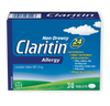 Claritin allergies过敏药10片/盒