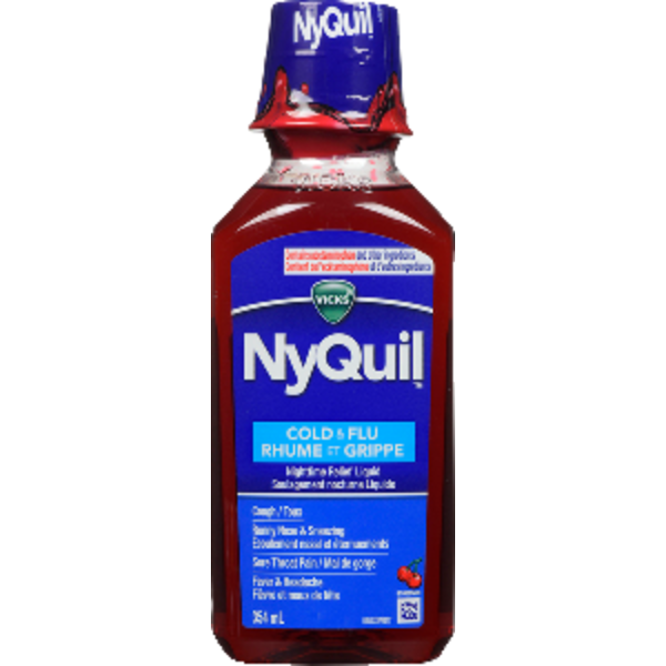 VICKS DayQuil/NyQuil Cold & Flu Relief Liquid 236ml/bottle