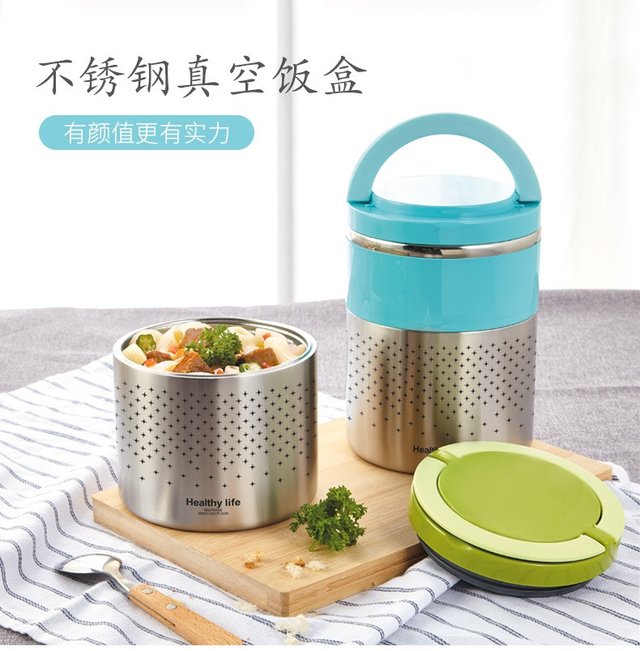 Termite Double-Layer Insulated Lunch Box (304 Stainless Steel for Excellent Insulation)