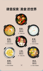 Internet-famous multi-functional split electric hot pot 110v North American version