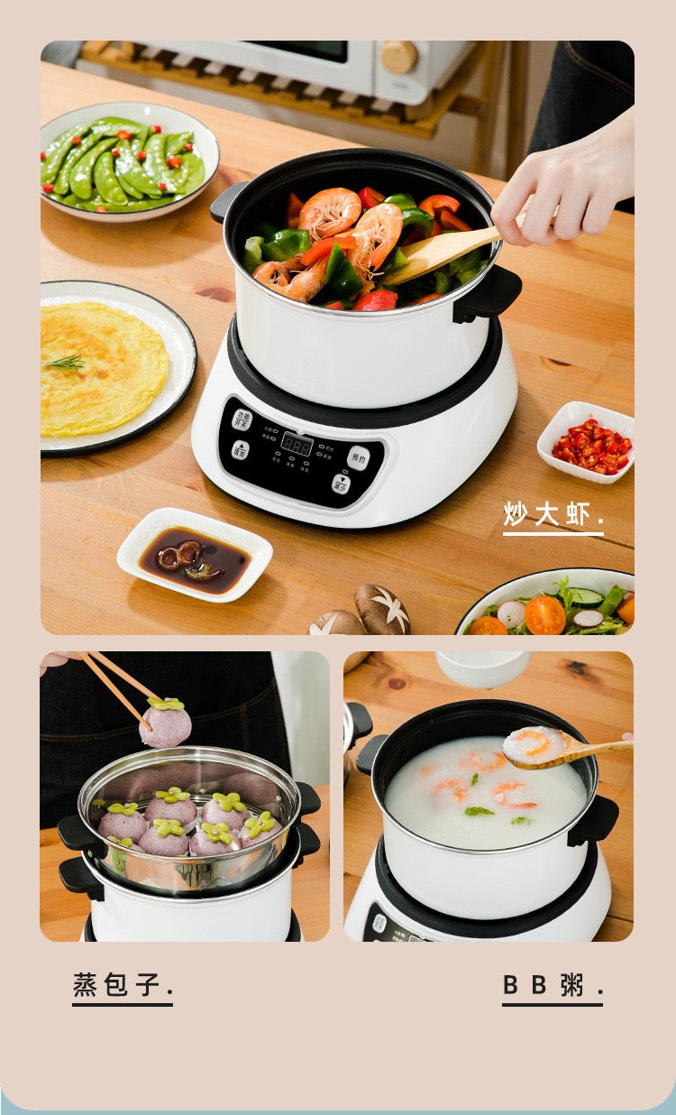 Internet-famous multi-functional split electric hot pot 110v North American version