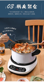 Internet-famous multi-functional split electric hot pot 110v North American version