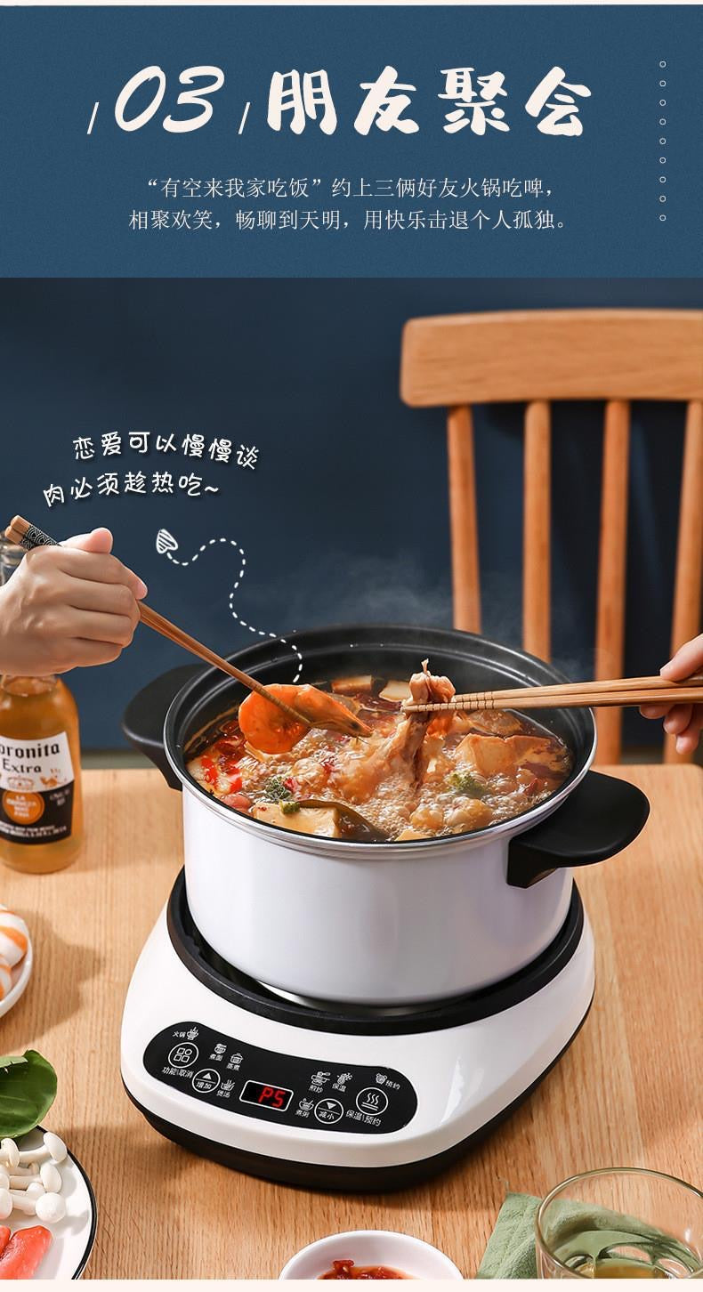 Internet-famous multi-functional split electric hot pot 110v North American version
