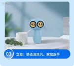 Rechargeable Portable Fan with Dual Air Outlets