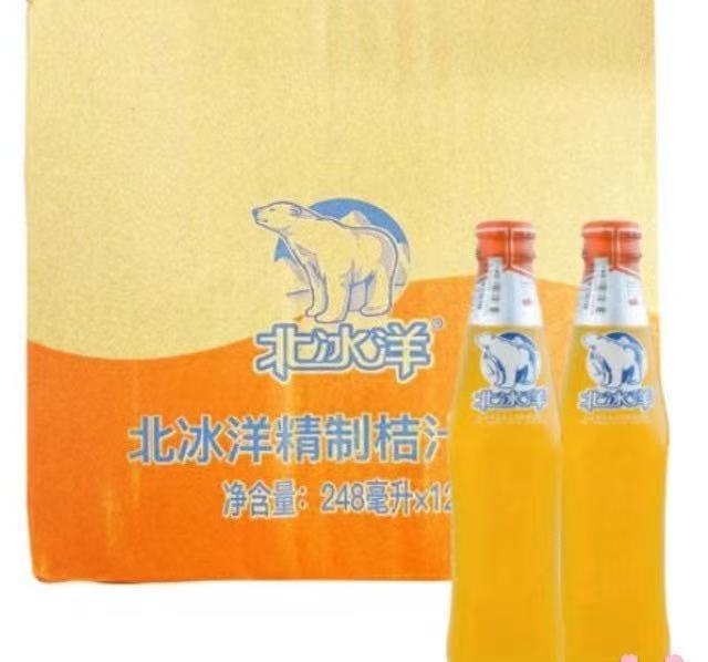 Arctic Ocean Orange Soda 248ml*12 bottles (pickup only)