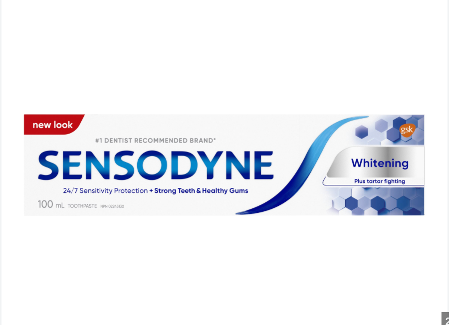 Sensodyne 舒适达美白抗敏牙膏 100ml×3盒