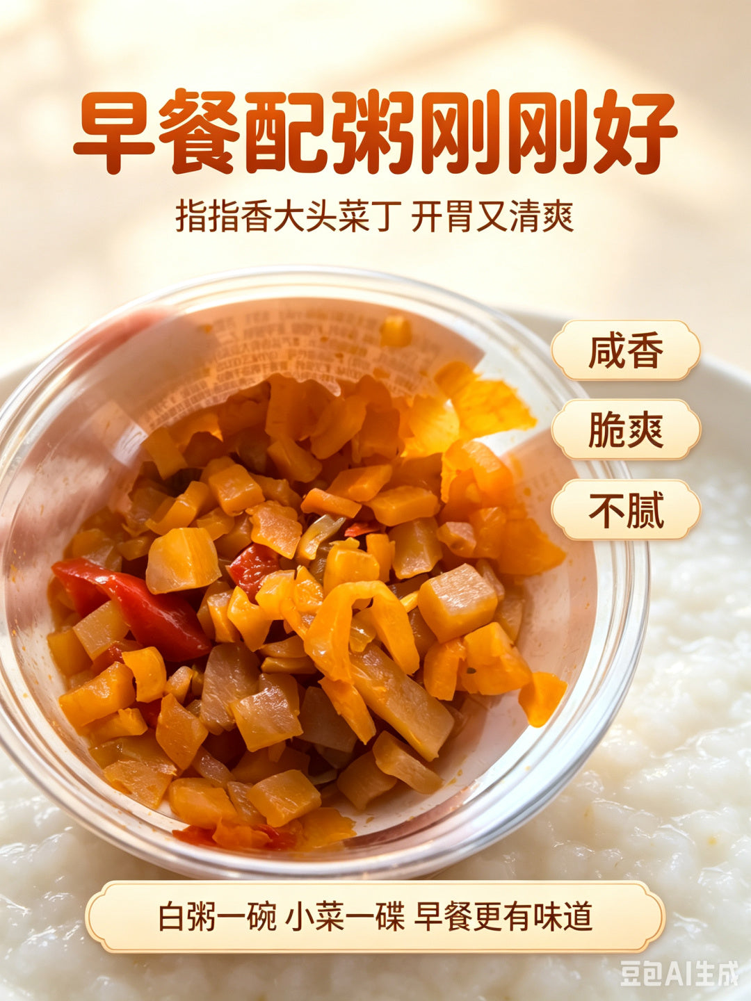 指指香 香脆大头菜 45g/盒｜下饭伴侣
