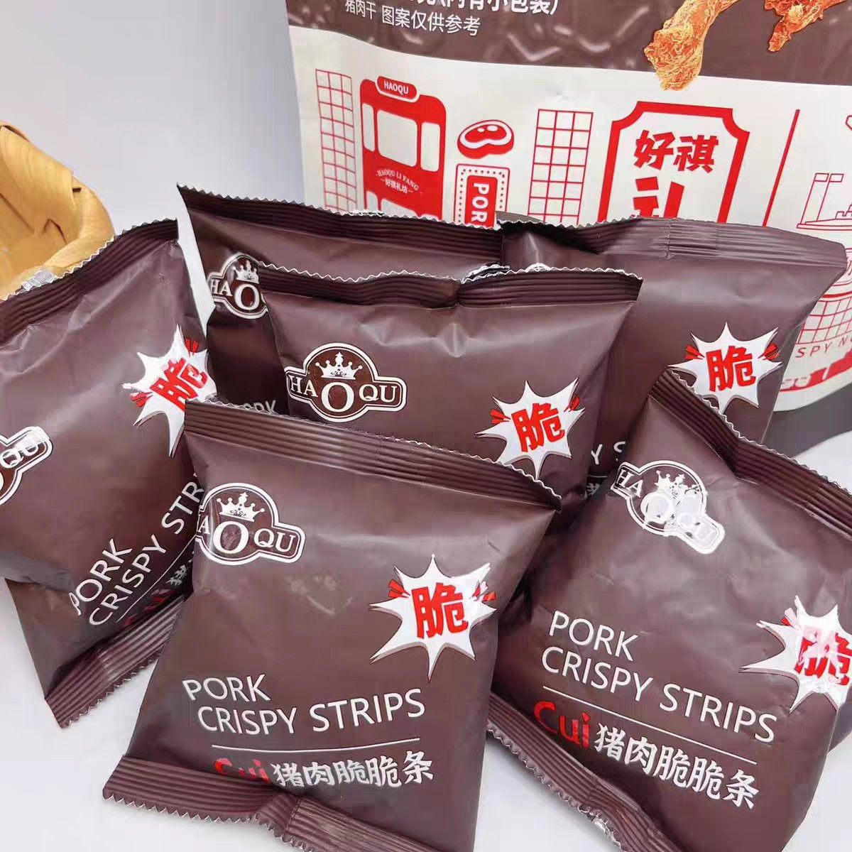 山姆同款猪肉脆脆条 150g