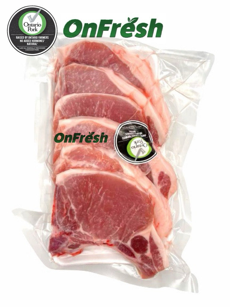 OnFresh全自然带骨猪扒 2磅